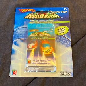 ***SOLD***Hot Wheels AcceleRacers Collectible Card Game 15 cardboosterpack
